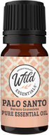 Wild Essentials Palo Santo Essential Oil - 10ml, 100% Pure, Premium Grade, Cleansing & Relaxing Oil