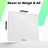 550lb Digital Bathroom Scale, Ultra-Wide Platform with Large LED Bezel-Less Display, High Precision
