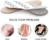 Dr. Foot's Heel Grips Liner Insert for Loose Shoes - Non-Slip Shoe Inserts Preventing Heel Slipping and Rubbing (Beige)