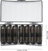 LOEFLIFA 3 Weekly Portable Pill Organizer Box, Detachable Compact Medicine Case with Daily Compartments