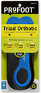 PROFOOT Triad Orthotic, Men's Size 8-13, 1 Pair for Foot Support