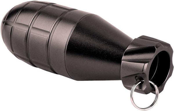 edcfans Waterproof Pill Container with Keychain, Emergency Glass Breaker, EDC Gadgets Storage for Travel, Outdoor
