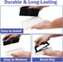 Handled Scrubber Set, Non-Scratch Bathroom Scrubbing Pads, Reusable Cleaning Sponge for Shower Tile, Bathtub, Sink, Spas