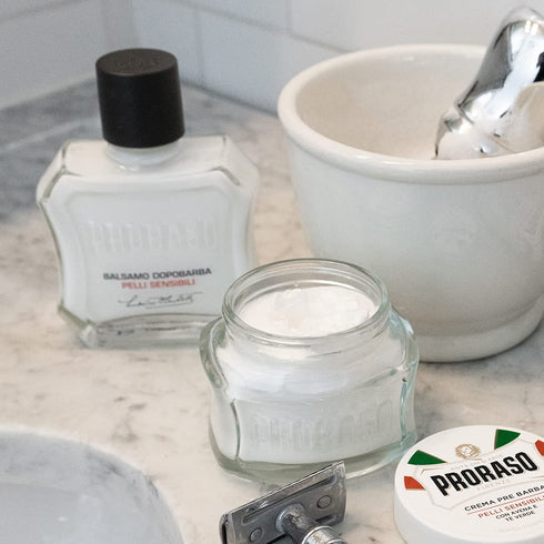 Proraso After Shave Balm for Men, 3.4 Fl Oz, Sensitive Skin Moisturizer