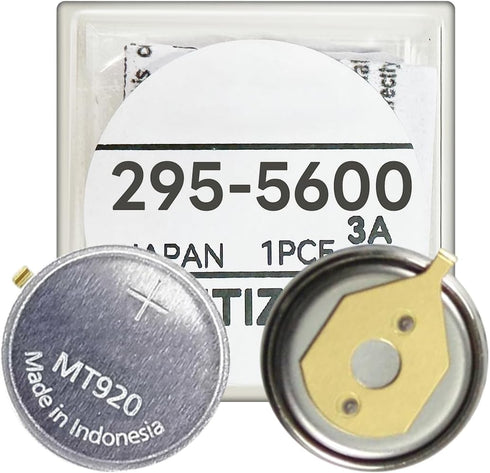 PFHL 295-5600 Battery, High Capacity MT920 Rechargeable Battery for Citizen Watch Capacitor 295-56,