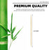 HOPELF 1200 Count Bamboo Toothpicks, Double-Points Wooden Toothpick for Appetizer, Barbecue, Cocktail, Teeth Cleaning