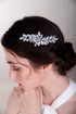 Simple Crystals Hair Comb for Women and Girls, Multi-Color Comb, Color AB