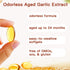 ZEYARUIBO Extract-300 Count Immune 2-Year Aged Garlic Odorless Organic Garlic Capsules Supplement for Heart & Support