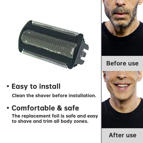 WuYan Replacement Shaver Foil Head for Philips Trimmer, Compatible with BG2024 BG2025 BG2026 BG2028 BG2036 BG2038 BG2040