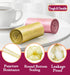 4 Gallon Small Gold Trash Bags, 180pcs Strong Golden Garbage Bags for Bathroom Trash Can Bin Liners