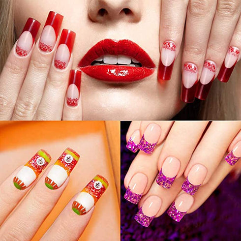 MAGIC ARMOR Nail Glue for Acrylic Nails, Long Lasting Nail Adhesive Glue for Press On Nails, 0.07oz (50 Pcs)
