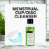 HepiFlo 120ml Menstrual Cup and Disc Cleanser Gel Gentle pH-Balanced Wash for Reusable Period Products | Natural