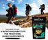 Teaza Herbal Energy Pouches, Tobacco Alternative Nicotine Free Dip, Healthy Wintergreen Energy (2 Pack)