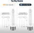 Water Flosser Cordless, Mornwell Water Flossers for Teeth, 300ML Tank, 4 Jet Tips, Rechargeable
