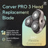 Skull Shaver Carver PRO Replacement Blade | Electric Shaver Replacement Heads