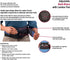 Medium Mueller Compression Wrist Gloves, 7.5 in. - 8.5 in