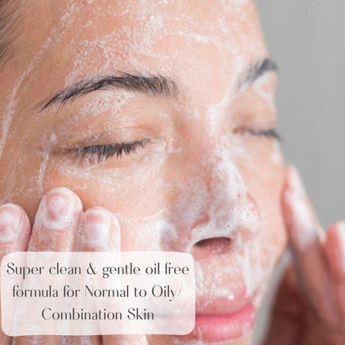 Norie Ultra-Clean, Fragrance Free Daily Gel Kimchii Cleanser with Probiotic Ingredient for Sensitive Skin