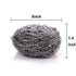 12 Pcs Stainless Steel Wool Scrubber, Steel Wool Soap Pads, Steel Wool Scrubber forKitchens, Bathroom Cleaning Dishes Pans Pots Ovens Grills