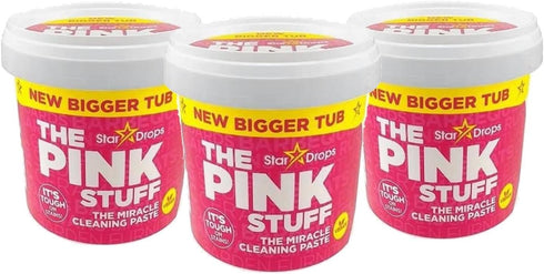 The Pink Stuff Stardrops - - The Miracle All Purpose Cleaning Paste (International Version) (3PK)