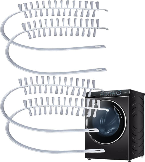 4Pcs Washing Machine Cleaning Brush Set, Front Load Washer Cleaner Tools for Drum and Load Washer