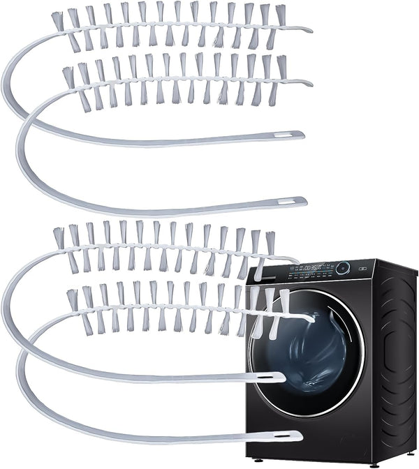 4Pcs Washing Machine Cleaning Brush Set, Front Load Washer Cleaner Tools for Drum and Load Washer