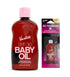 Vacation Baby Oil SPF 30 + Air Freshener Bundle, Broad Spectrum SPF 30 Sunscreen Oil, Travel Size, 3.4 fl. oz.