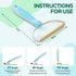 Pet Hair Remover, Retractable Carpet Scraper Rake, Portable Dog Cat Hair Remover for Embedded Fur from Carpet, Stair,