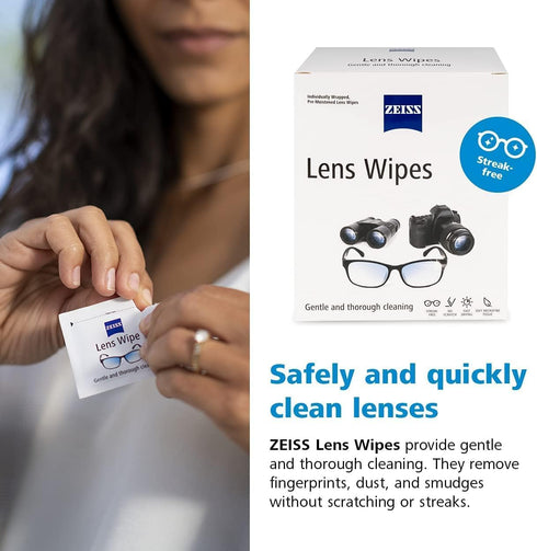 Xllent Pack 250 ZEISS Lens Wipes of Individuly Wrapped Wipes