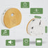 Seektain 9 Singing Bird Box with Motion Sensor, White Noise Nature Sound Machine for Bathroom Privacy & Home, Soothing