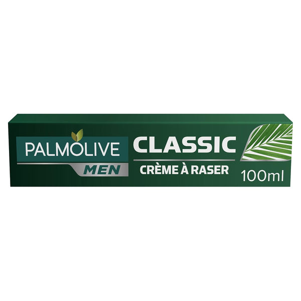 Palmolive For Men Classic Shave Cream, Palm Extract, 100ml