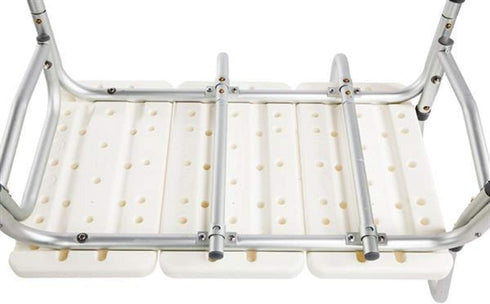 Yuucin Backs,3 Bath Chair,Adjustable Handicap Shower Chair Seat Bench Transfer Bench with Arms and Blow Molding Plates