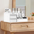 Makeup Desk Cosmetic Storage Box Organizer with Drawers for Vanity Counter, Elegant Holder for Brushes and Lipstick