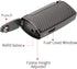 3 Jet Flame Butane Torch Lighter with Punch