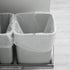 Small Trash Bags 4 Gallon - 105 Count, Unscented Mini Garbage Bags for Bathroom Trash Can Liners