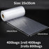 MBLABEL 10" 14" 2 (800 X Clear Plastic Produce Bags, Rolls Food Storage Bags, Plastic Produce Bags Roll for Bread