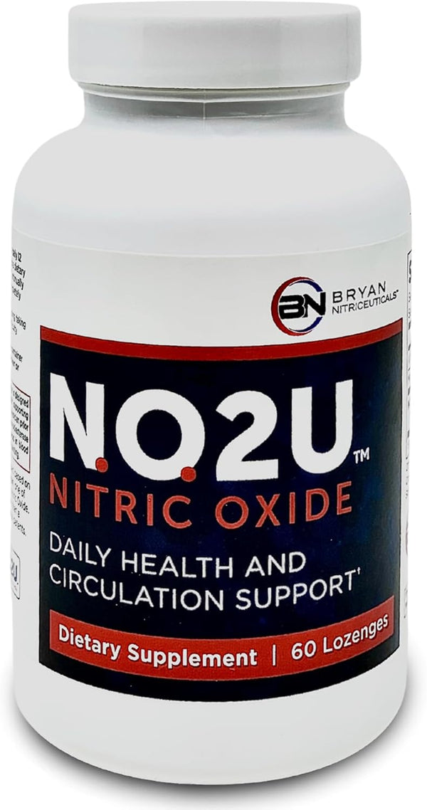 Bryan NITRICEUTICALS Natural Nitric Oxide Supplements for Men & Women, Promotes Blood Circulation & Daily Wellness, 60
