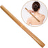 HAMPPLIES Massage Stick for Deep Tissue Muscle Relief Natural Material Ergonomic Design for Back Neck Shoulder Therapy