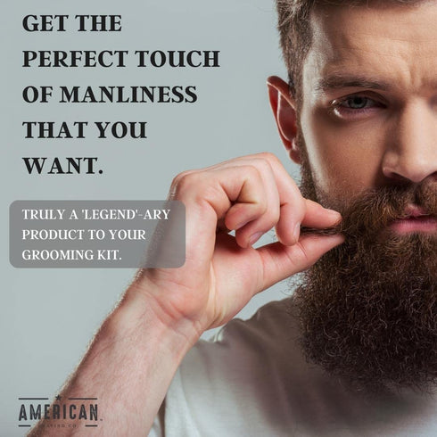 Pre-Shave Oil by American Shaving Co - Sandalwood Scent, Natural Blend Argan & Jojoba Oil, 2 Oz