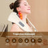 wfofmo 4D Wireless Deep Tissue Kneading Neck Massager with Heating Function, Shiatsu and Shoulder Massager Pillow