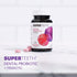 SuperTeeth Chewable Dental Probiotic for Kids & Adults, 60 Strawberry Flavored Tablets, Supports Oral Health