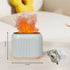 LIFFY Essential Oil Diffuser - Fireplace Fire Flame Aromatherapy Diffuser, Mist Humidifier with Multi-Color LED Lights