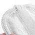White Elastic Terry Cloth Spa Headband, 8 Pack Washable Makeup Headband with Magic Tape