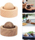 NUEAYMS Handmade Wooden Sphere Essential Oil Diffuser Natural Aromatherapy Decorative Long Scent Sphere Shaped