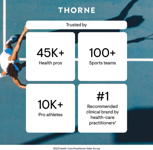 Immune 30 THORNE - Ashwagandha - Highly Concentrated Shoden - Calming Stress Support for Women & Men - Supports Daytime
