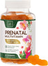 Prenatal Vitamins for Women - DHA & Folic Acid Multivitamin Gummies for Brain Development, 60 Gummies