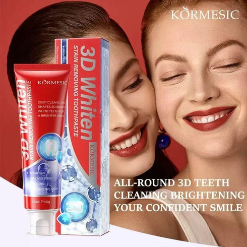 Hyesamyo Teeth Whitening Toothpaste for Gum Care, Fluoride-Free Formula Fights Stains & Tartar, Boosts Oral Health