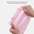Personal Disposal Bags, Set of 100 Sanitary Napkin Disposal Bags in Light Pink for Sealing Smell
