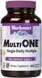 Mult One (with Iron), Bluebonnet Nutrition, Daily Nutritional Support, 60 Vegetable Capsules
