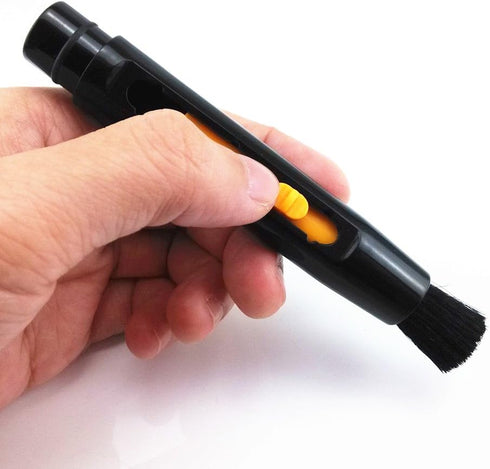 yueton Pen Shape Double Ended Retractable Cleaning Brush - Mini Handheld Portable Magic Dusting Brush