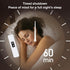 lyrlody 20H BT Sleep Sound Machine, Bone Conduction Pillow Speaker Wireless Sleep Aid for Adults with Digital Display